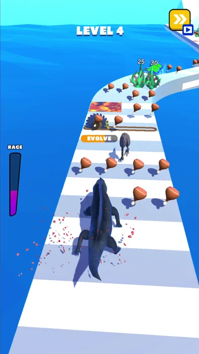 Dino Run 3D - Dinosaur Race screenshot 4