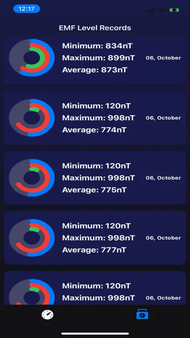 Emf Detector Radiation Reader screenshot 5