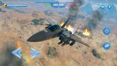Jet Fighter Air War Simulator screenshot 2