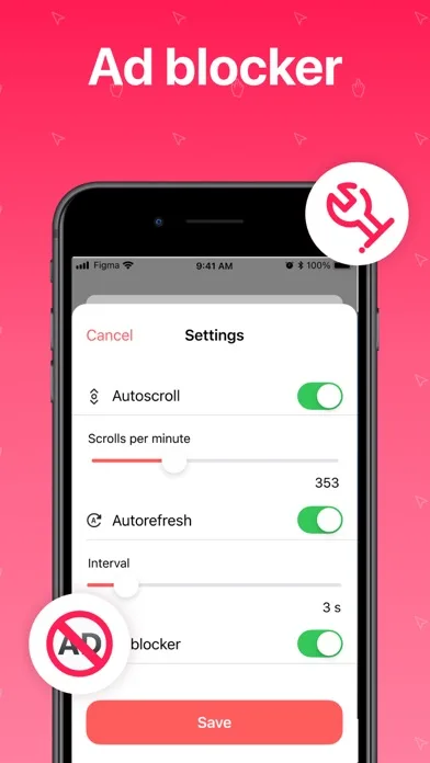 Web Tools - Auto Scroll screenshot 2