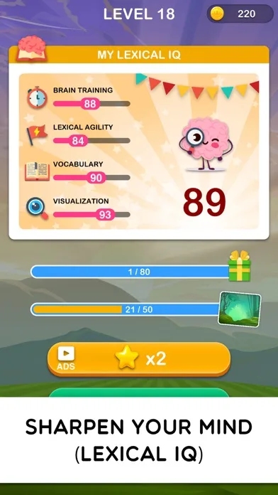 Harvest of Words - Word Stack screenshot 2