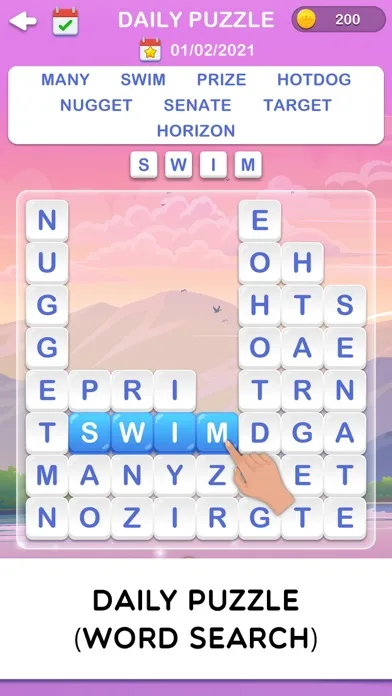 Harvest of Words - Word Stack screenshot 3