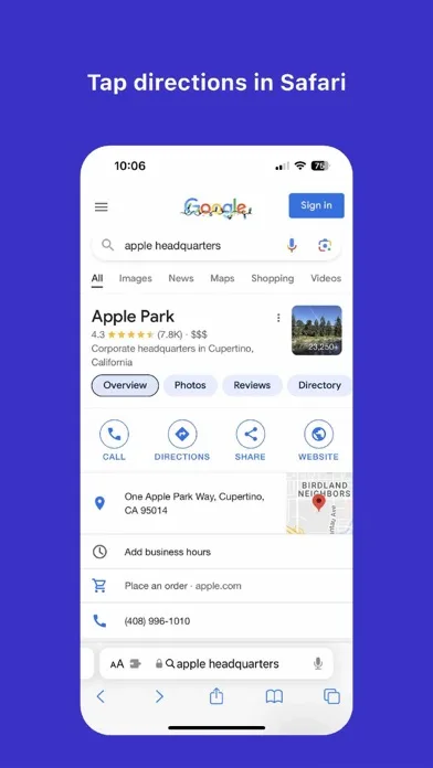 Mapper for Safari screenshot 1