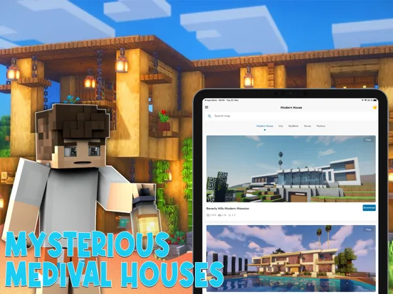 Modern Houses for Minecraft PE screenshot 5