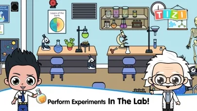 My Tizi School Cafe World Game screenshot 5