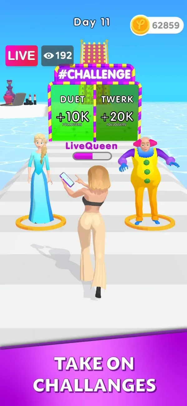 Streamer Rush: Dress & Impress screenshot 2