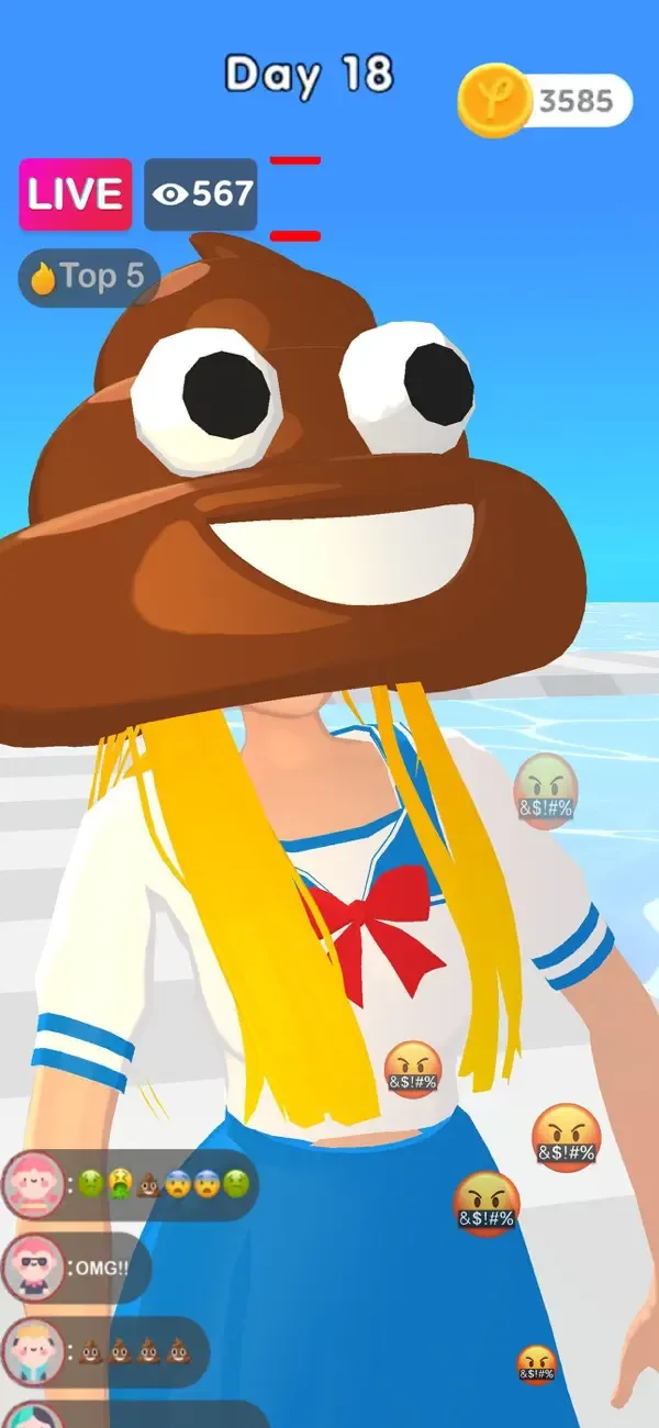 Streamer Rush: Dress & Impress screenshot 5