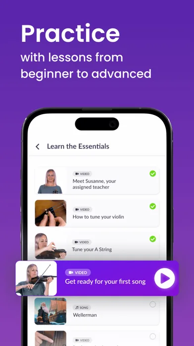 Learn & Play Violin - tonestro screenshot 5