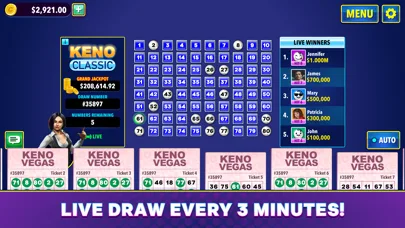 Keno Vegas - Casino Games screenshot 3