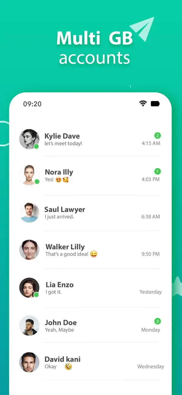 GB Plus : Dual Chat Messenger screenshot 1