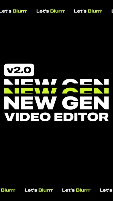 Blurrr-Music video editor screenshot 1