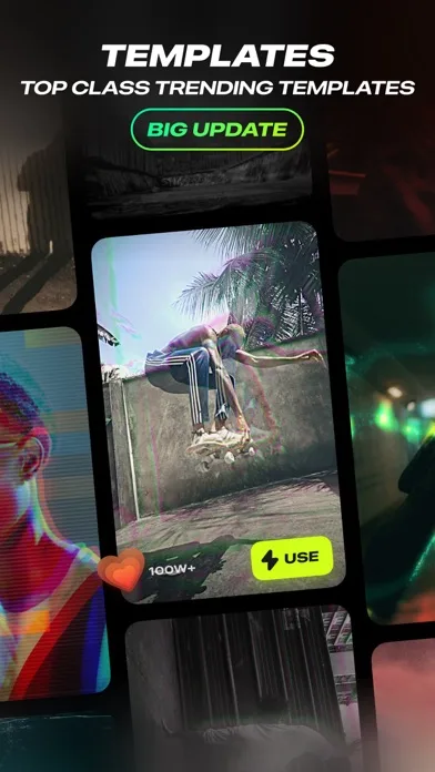 Blurrr-Music video editor screenshot 2