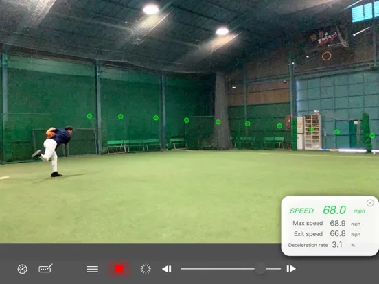 Baseball Speed Gun App screenshot 3