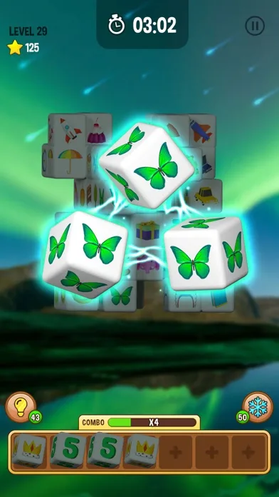 Cube Match Triple - 3D Puzzle screenshot 2