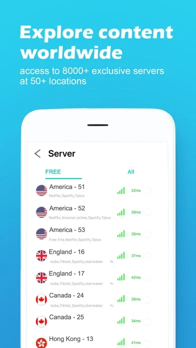Secure VPN Proxy - Fast Server screenshot 2