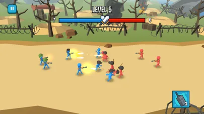 Stick Army: World War Strategy screenshot 1