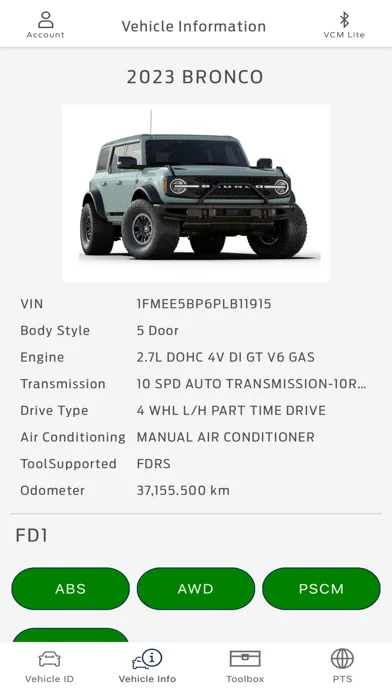 Ford DiagNow screenshot 2