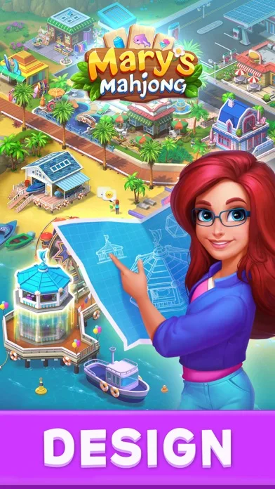 Mary’s Mahjong: City Building screenshot 1