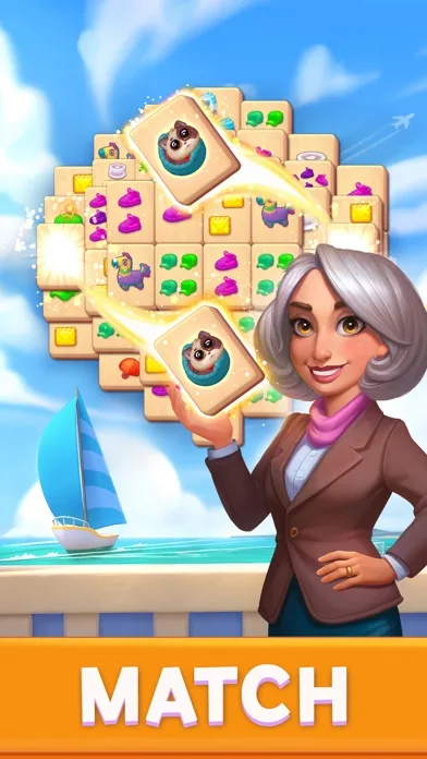 Mary’s Mahjong: City Building screenshot 2