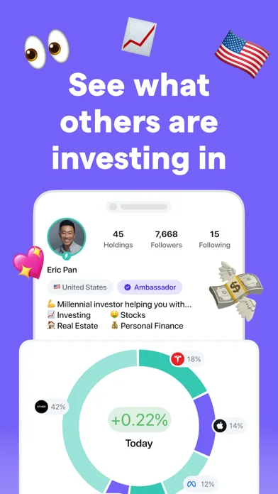 Blossom: Social Investing screenshot 1