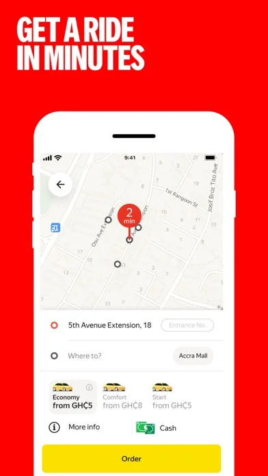 Yango Lite: light taxi app screenshot 4
