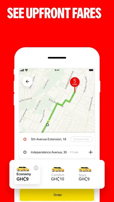 Yango Lite: light taxi app screenshot 5