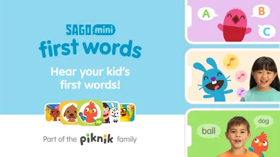 Sago Mini First Words: Kids 1+ screenshot 1