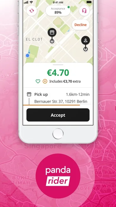 foodpanda rider screenshot 2