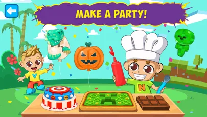Vlad & Niki Cooking Pizza Game screenshot 1