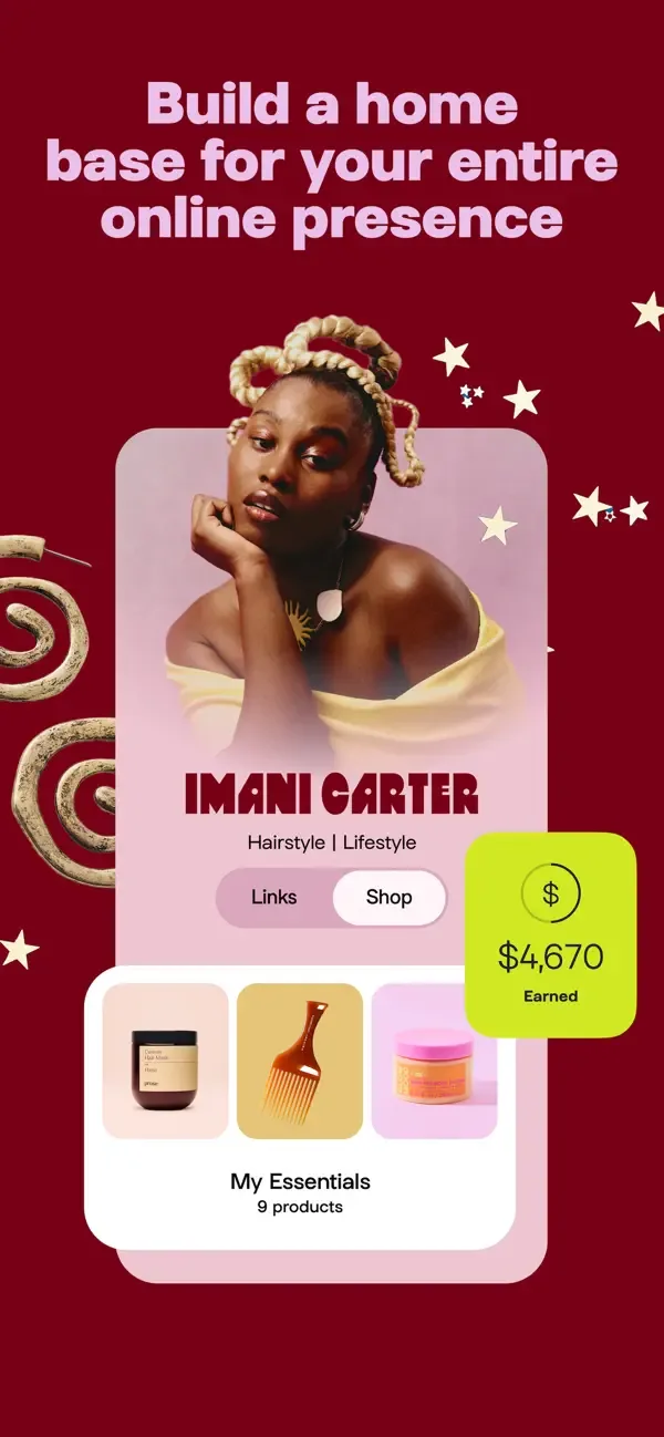 Linktree: Link in Bio Creator screenshot 1