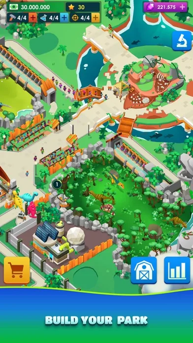 Dinosaur Park—Jurassic Tycoon screenshot 1
