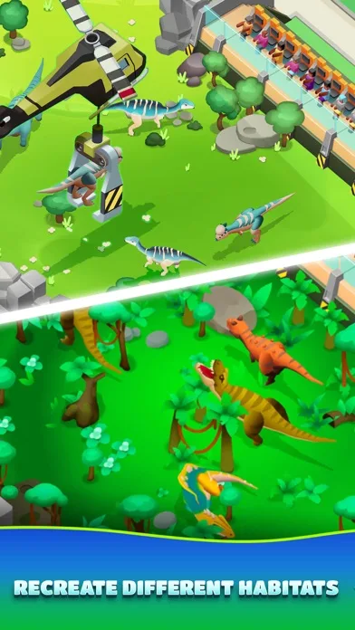 Dinosaur Park—Jurassic Tycoon screenshot 2