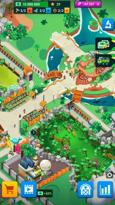 Dinosaur Park—Jurassic Tycoon screenshot 5