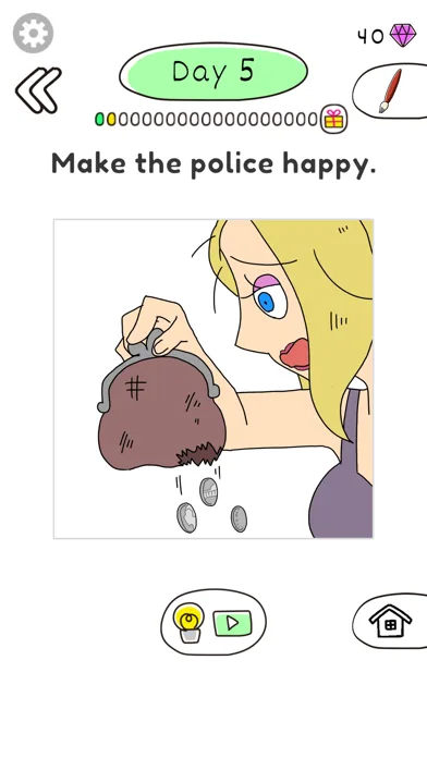 Draw Happy Rich -Drawing games screenshot 2