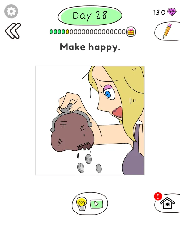 Draw Happy Rich -Drawing games screenshot 5