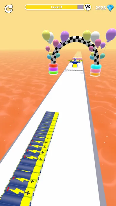 Battery Run 3D screenshot 2