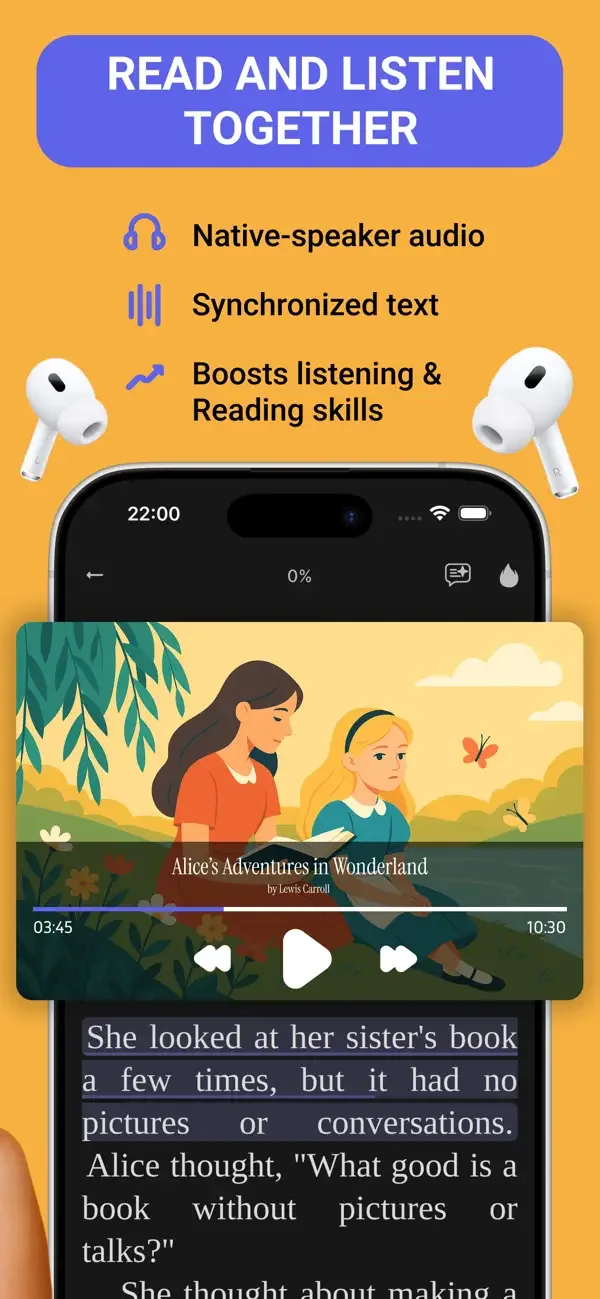 Bookvo: English Learning screenshot 2