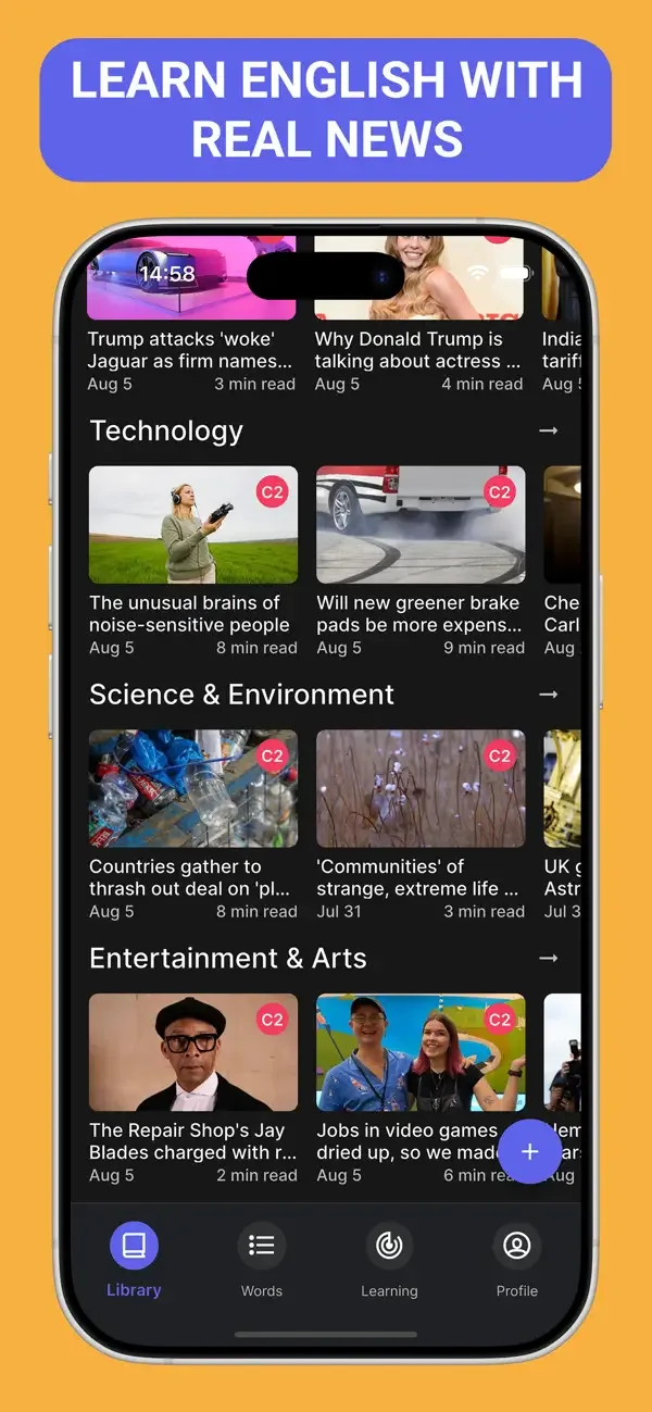 Bookvo: English Learning screenshot 5