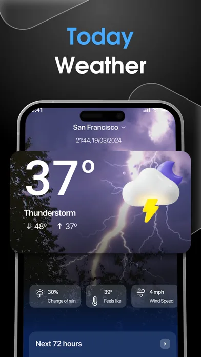 Weather Plus: Radar & Forecast screenshot 2
