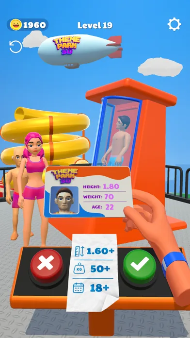 Theme Park 3D - Fun Aquapark screenshot 1