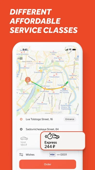 Vezet — order taxis screenshot 3