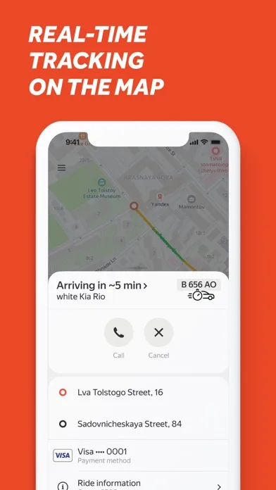 Vezet — order taxis screenshot 4