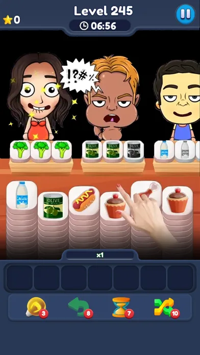 Food Match 3D: Tile Puzzle screenshot 1
