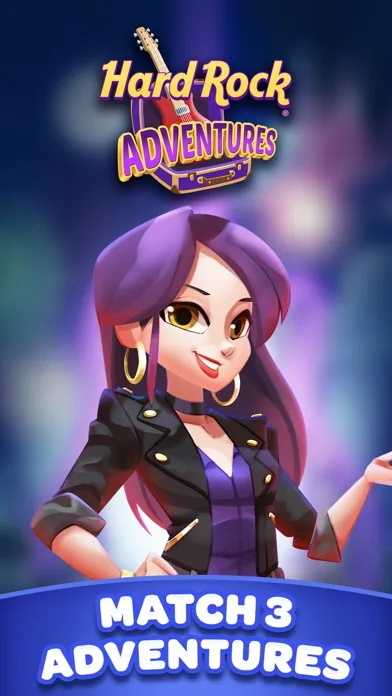 Hard Rock Adventures: Match 3 screenshot 1