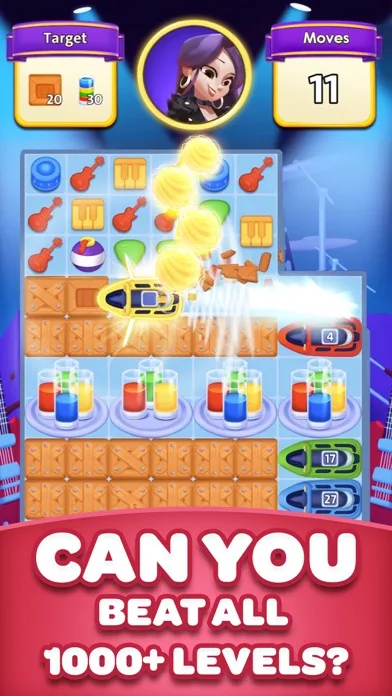 Hard Rock Adventures: Match 3 screenshot 3