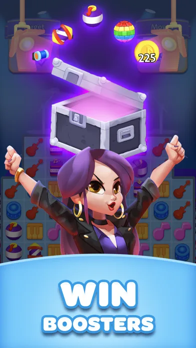 Hard Rock Adventures: Match 3 screenshot 5