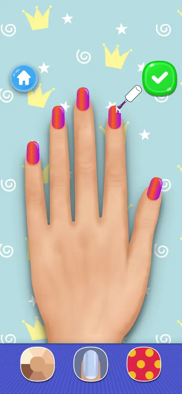 Girls Nail Salon: Paint,Polish screenshot 2