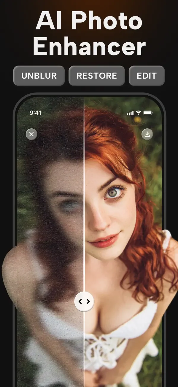 PhotoApp - AI Photo Enhancer screenshot 1