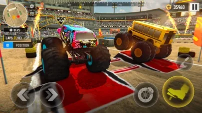 Monster Trucks 4x4 OffRoad Jam screenshot 3