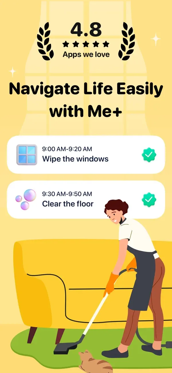 Me+ Lifestyle Routine screenshot 1